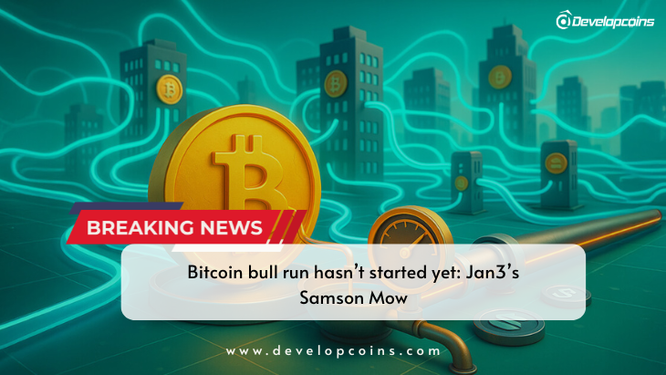 Bitcoin bull run hasn’t started yet: Jan3’s Samson Mow