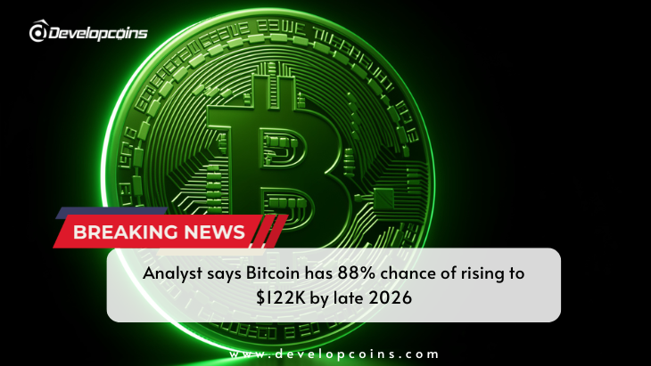 Analyst says Bitcoin has 88% chance of rising to $122K by late 2026