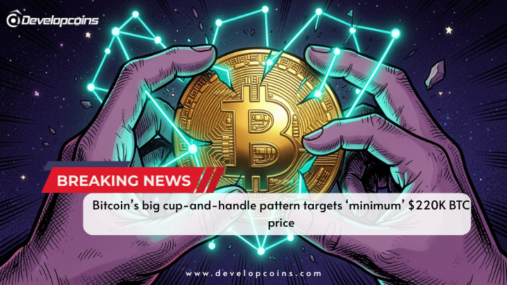 Bitcoin’s big cup-and-handle pattern targets ‘minimum’ $220K BTC price