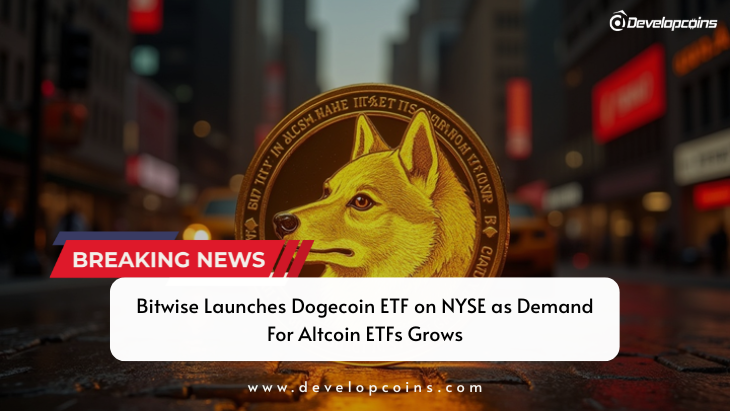 Bitwise Launches Dogecoin ETF on NYSE as Demand For Altcoin ETFs Grows