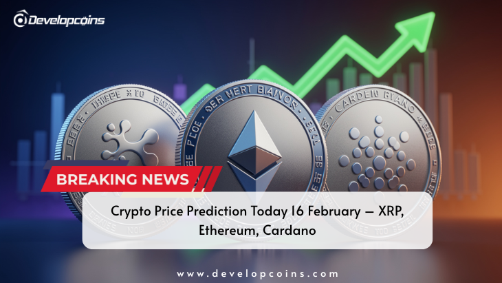 Crypto Price Prediction Today 16 February – XRP, Ethereum, Cardano