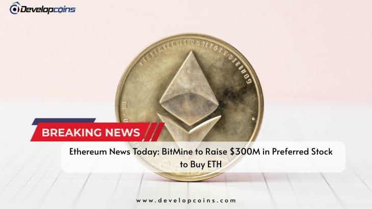 Ethereum News Today: BitMine to Raise $300M in Preferred Stock to Buy ETH