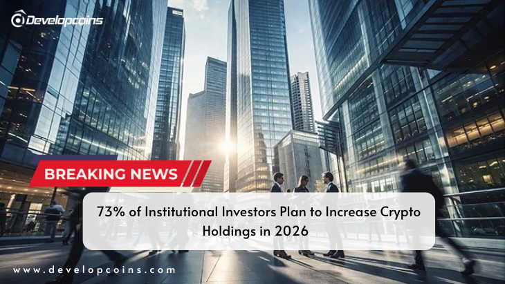 73% of Institutional Investors Plan to Increase Crypto Holdings in 2026