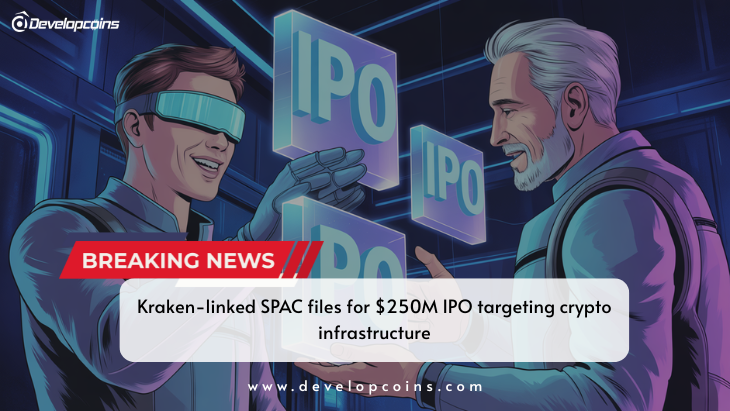 Kraken-linked SPAC files for $250M IPO targeting crypto infrastructure