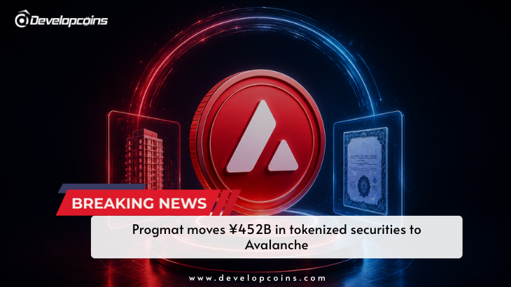Progmat moves ¥452B in tokenized securities to Avalanche
