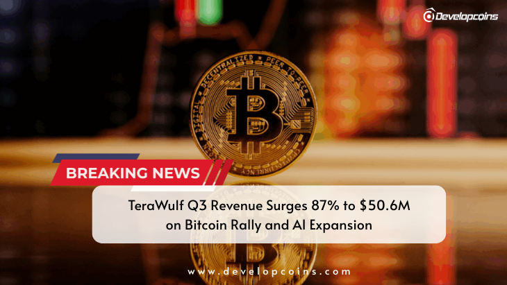 TeraWulf Q3 Revenue Surges 87% to $50.6M on Bitcoin Rally and AI Expansion