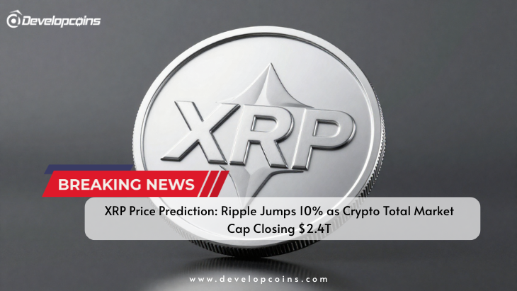 XRP Price Prediction: Ripple Surges 10% as Crypto Market Cap Nears $2.4 Trillion